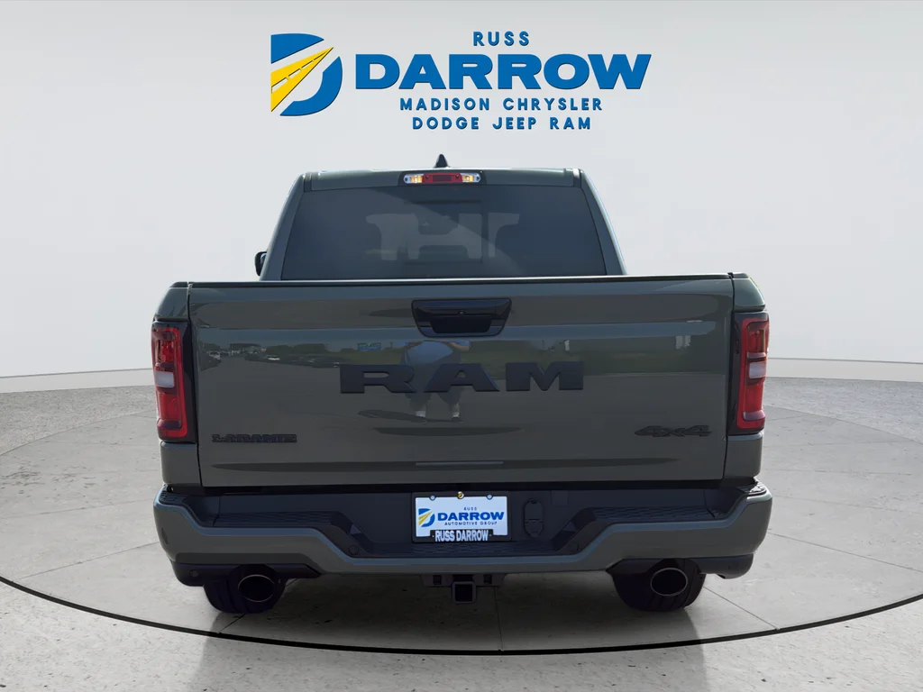 New 2026 Serrano Green Metallic RAM Laramie image 4