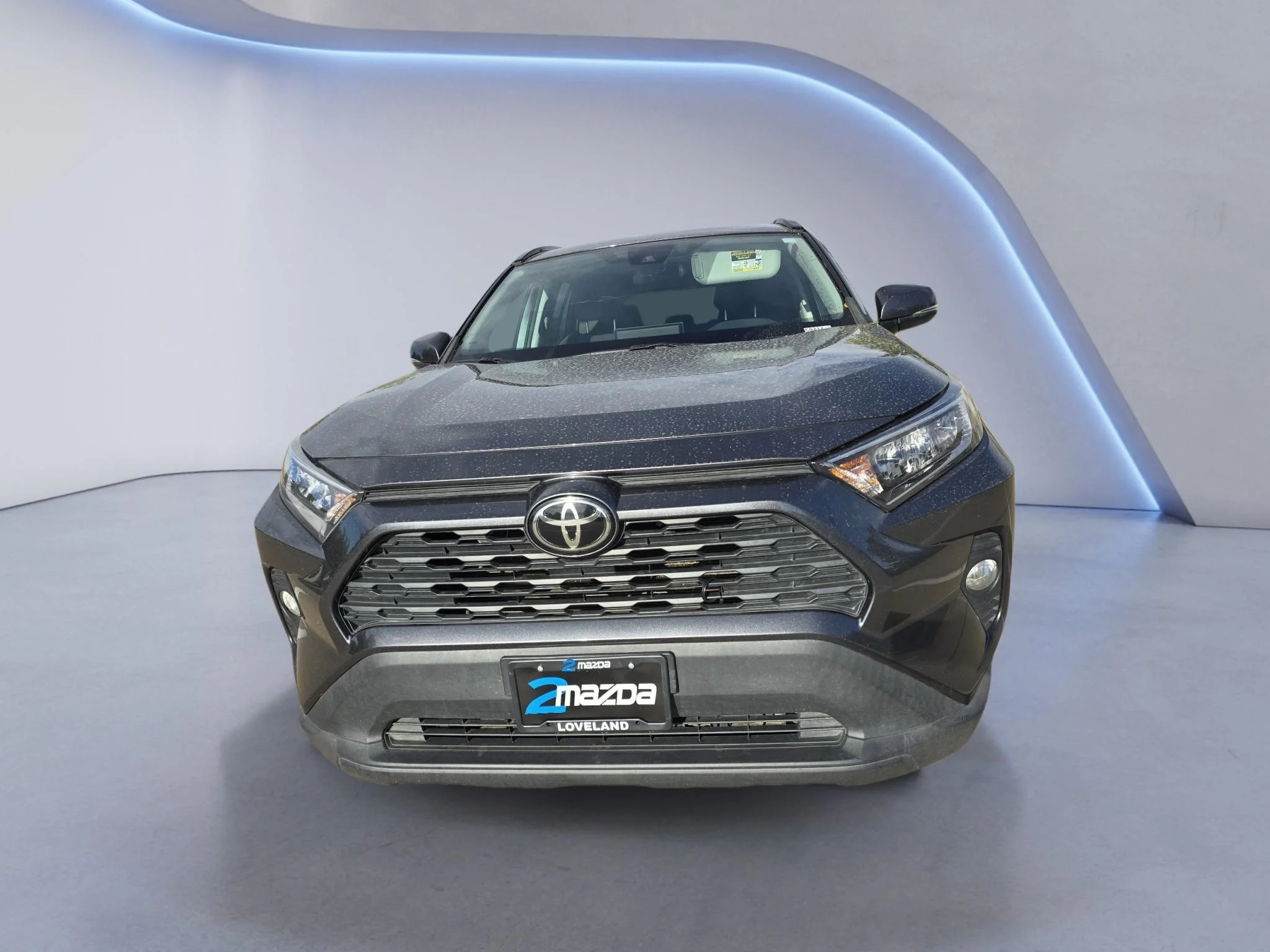 Used 2021 Magnetic Gray Metallic Toyota XLE image 8