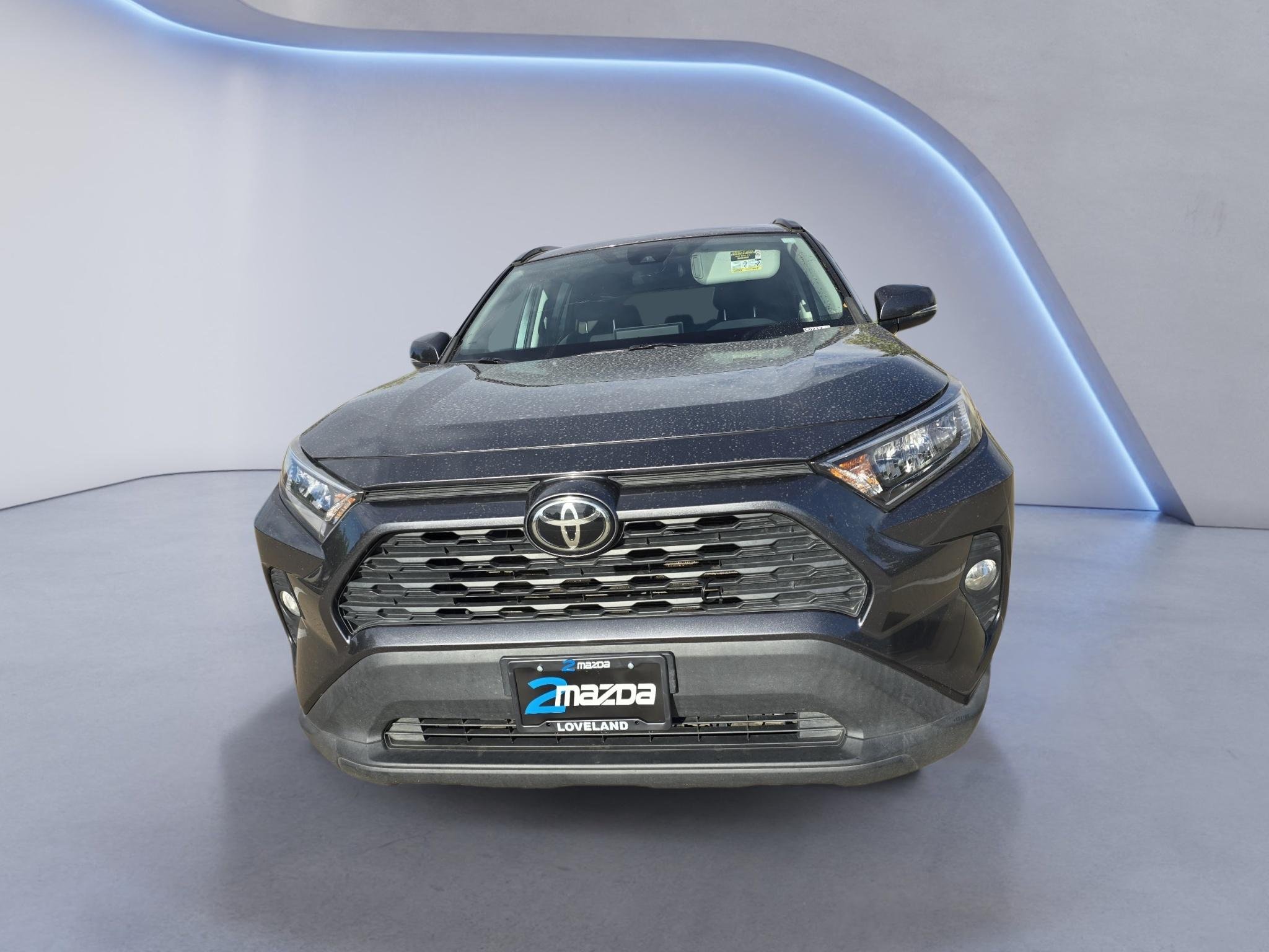 Used 2021 Magnetic Gray Metallic Toyota XLE image 8