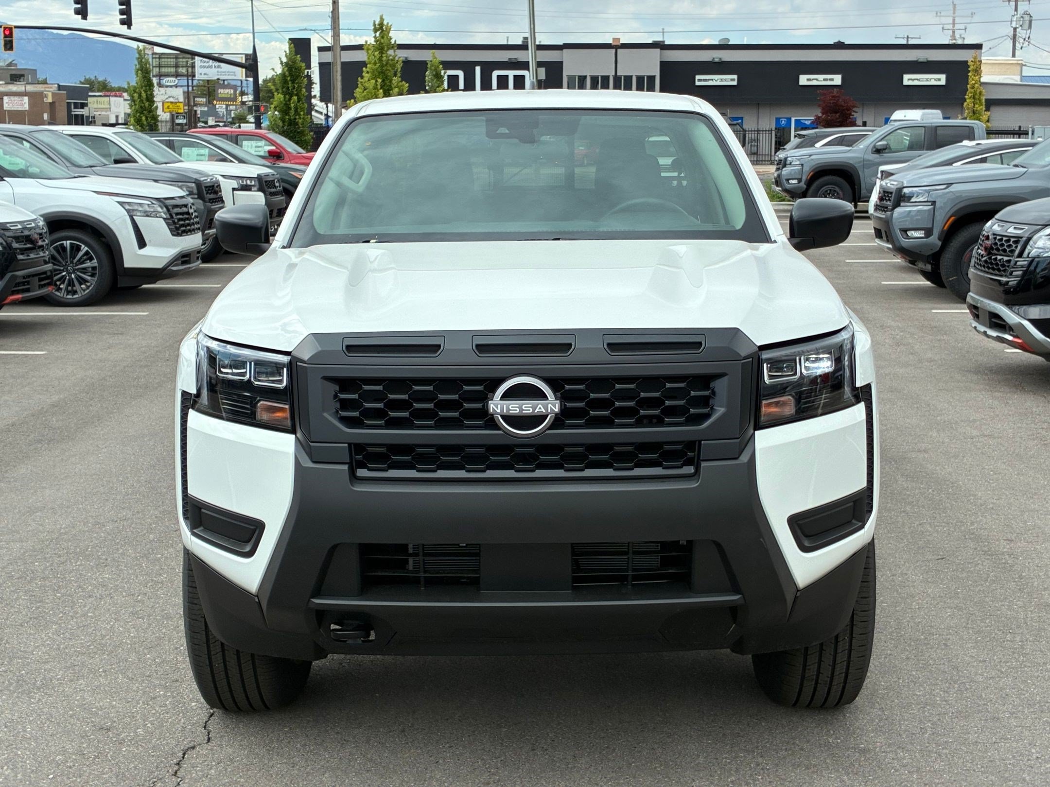 New 2026 Glacier White Nissan Crew Cab S image 9