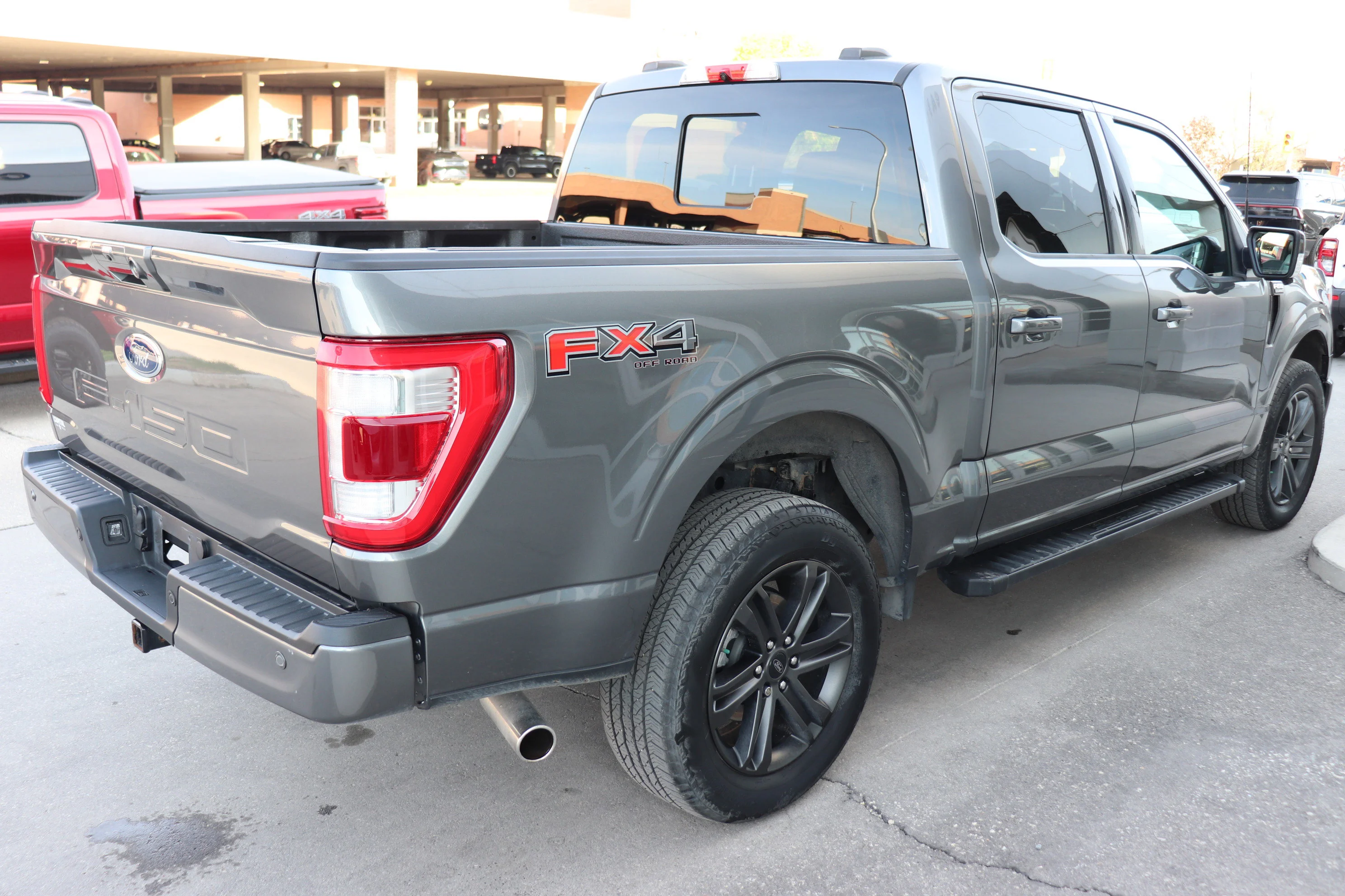 Certified Used 2022 Gray Ford Lariat 501A 4WD SuperCrew 5.5