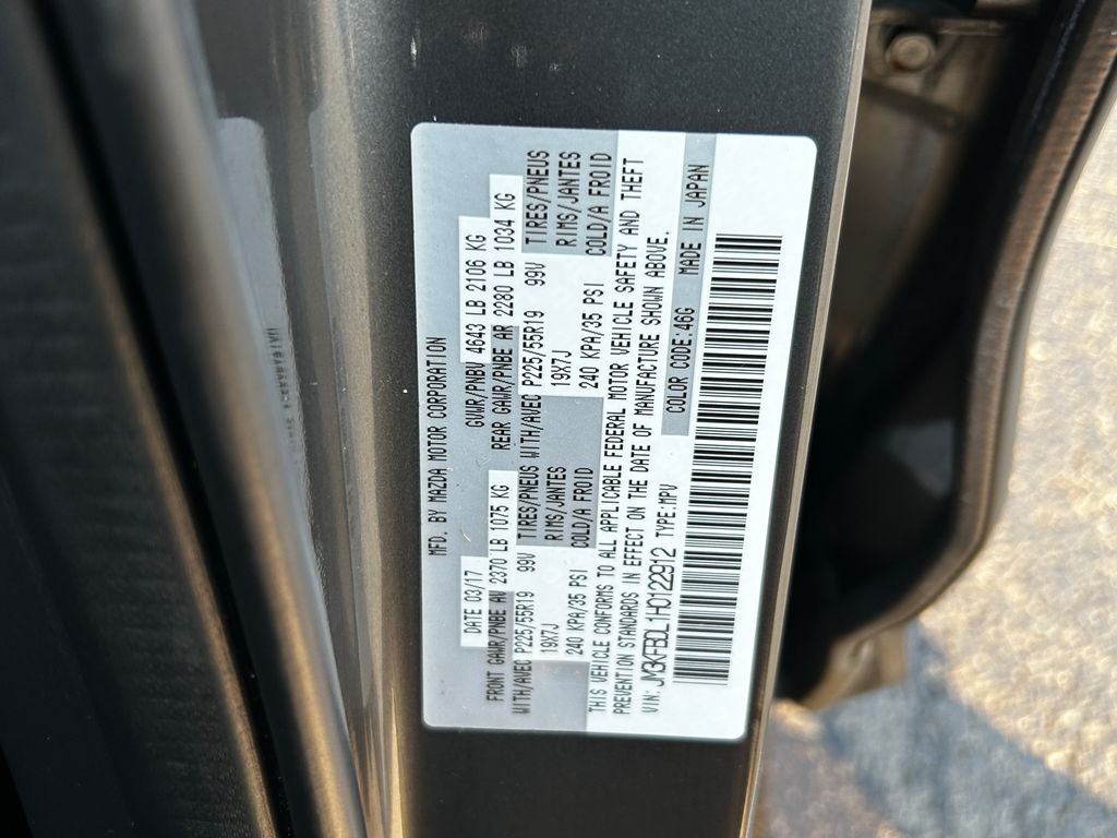 Used 2017 Machine Gray Mazda Grand Touring image 27