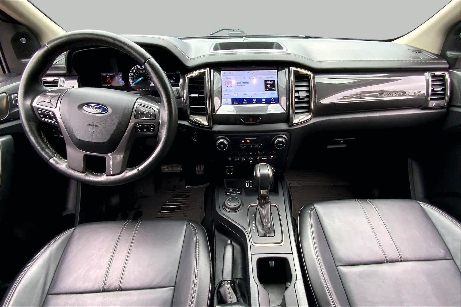 Used 2021 Shadow Black Ford LARIAT image 16