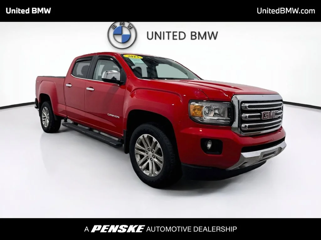 Used 2015 Cardinal Red GMC SLT image 3