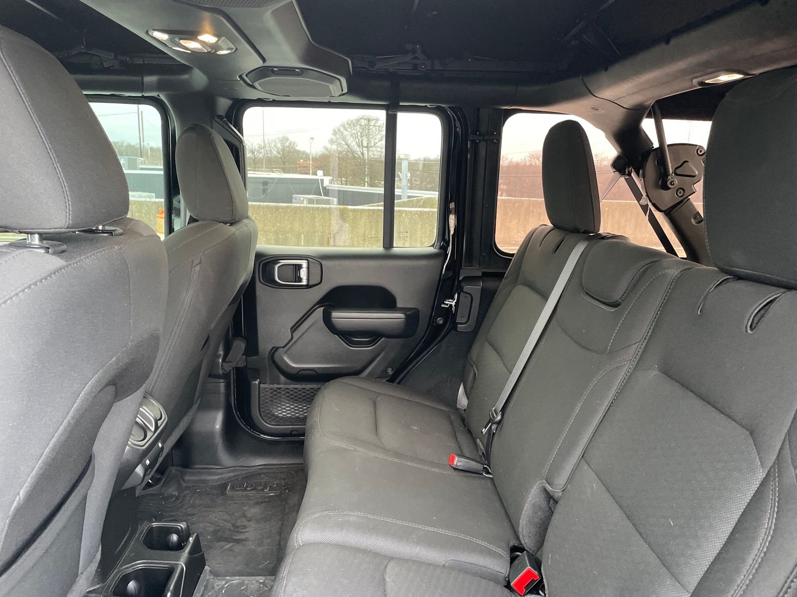 Used 2022 Black Jeep Unlimited Willys image 6