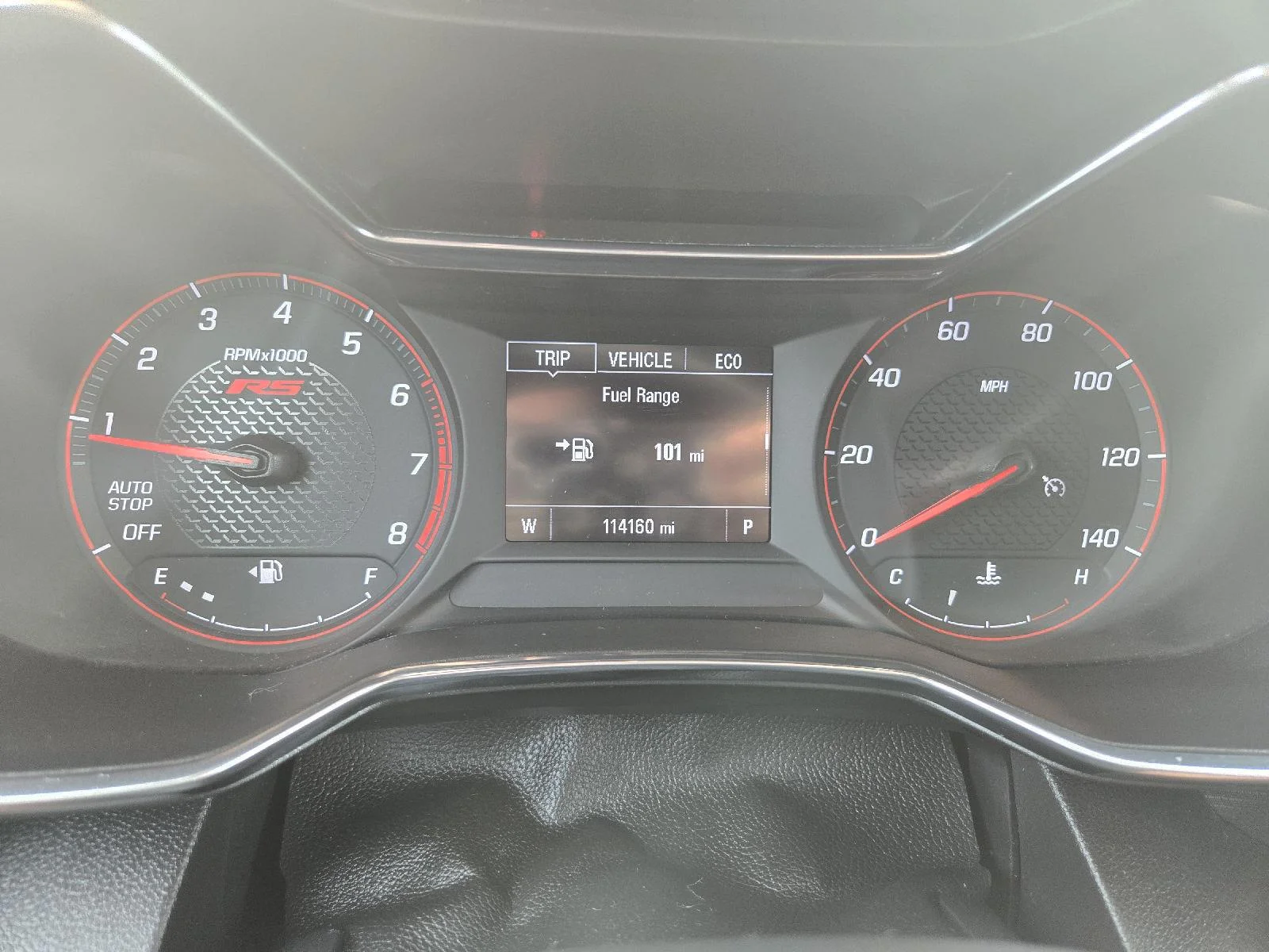 Used 2021 Mosaic Black Metallic Chevrolet RS image 17