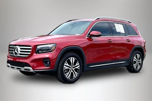 Certified Used 2025 Red Mercedes-Benz GLB 250 image 2