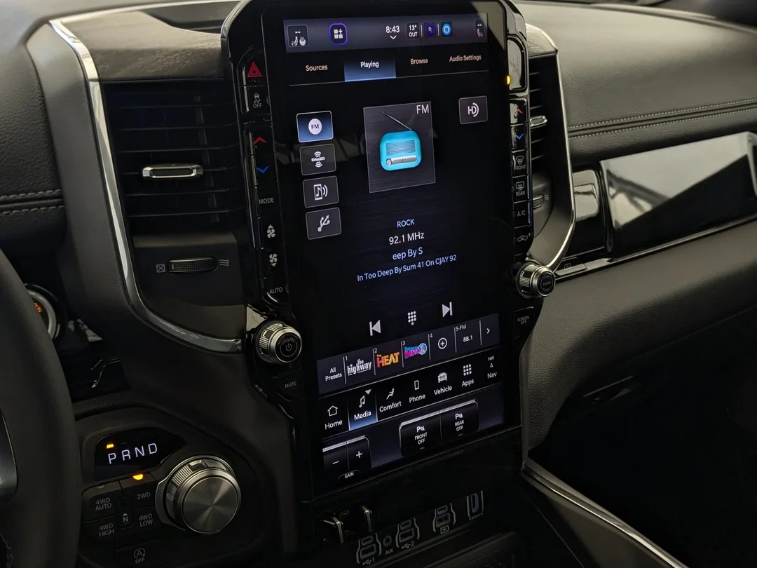 New 2026 Black RAM Laramie - - Twin Turbo - 22 Black Wheels - 14.4 Screen - Harman/Kardon - Pano Sunroof & More! image 24