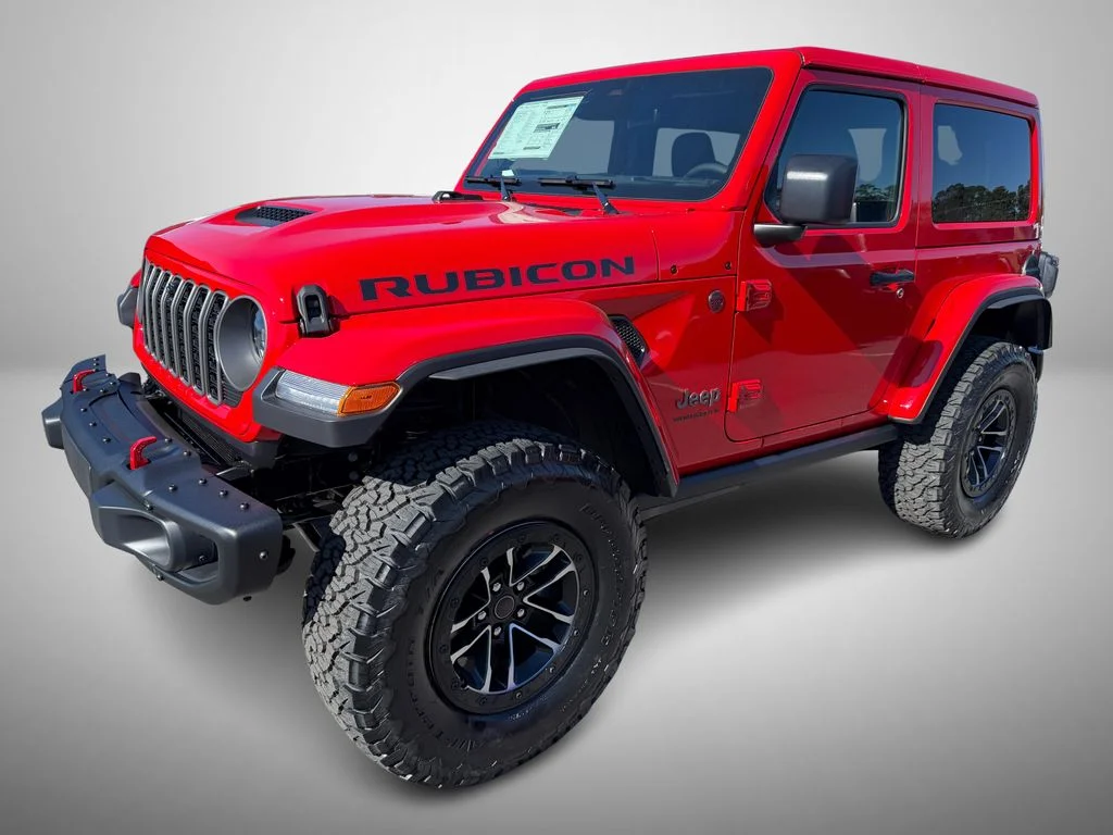New 2026 Firecracker Red Clear-Coat Exterior Paint Jeep Rubicon X image 2