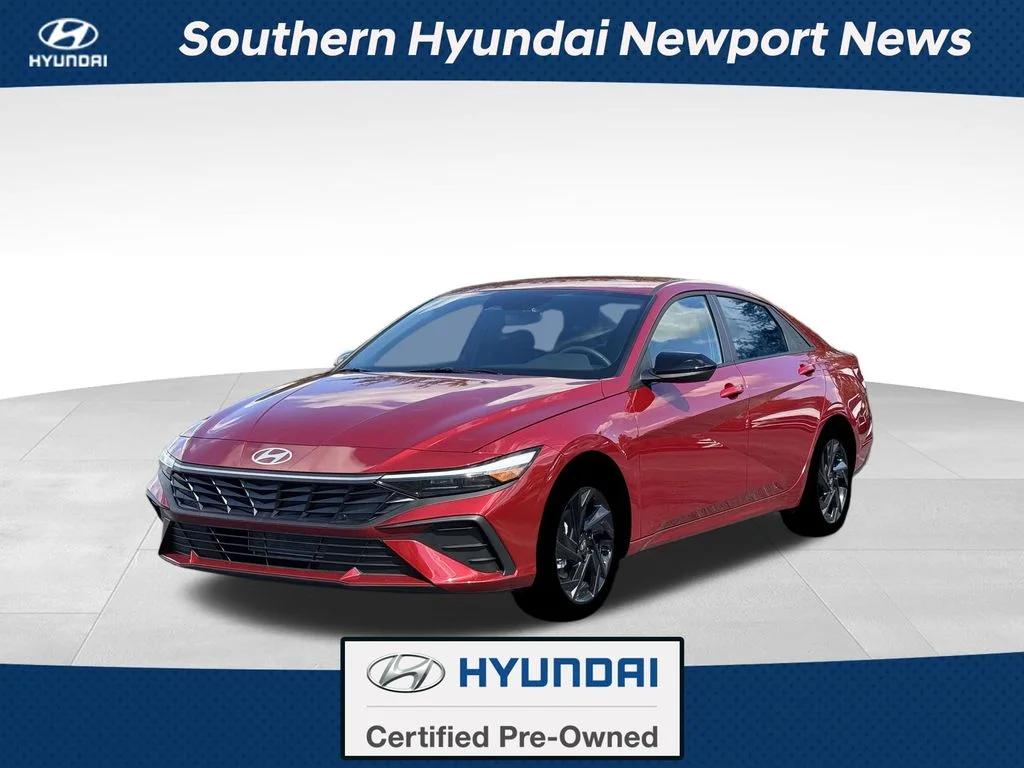 Certified Used 2026 Red Hyundai SEL Sport image 1
