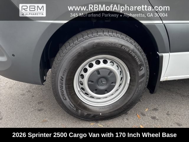 New 2026 Arctic White Mercedes-Benz 2500 with 170 Inch Wheel Base image 13