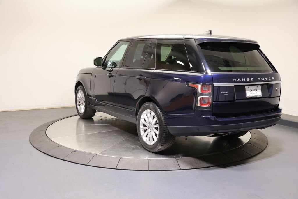 Used 2020 Portofino Blue Metallic Land Rover HSE image 3