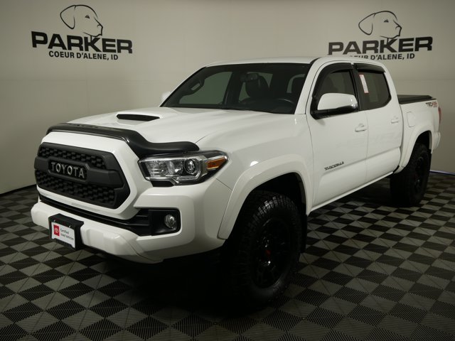 Certified Used 2017 Super White Toyota Double Cab TRD Sport image 1