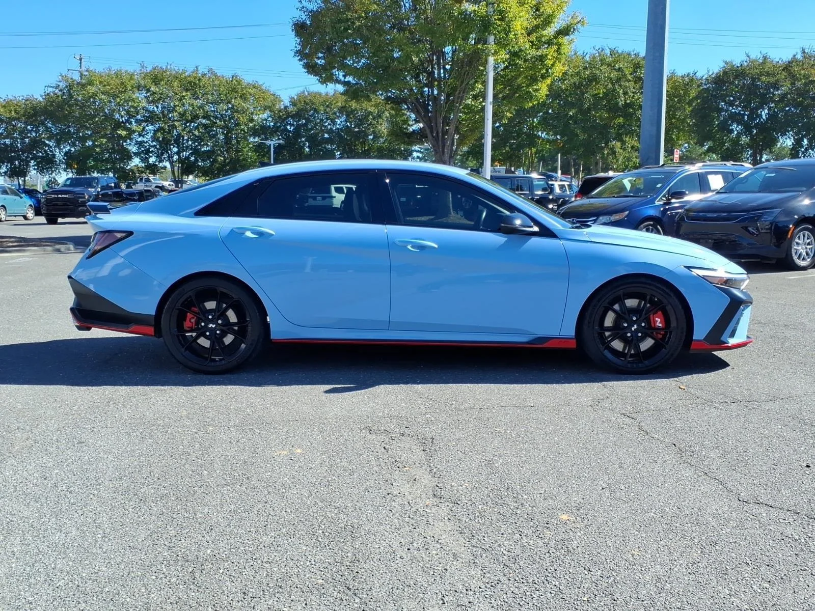 Used 2025 Performance Blue Hyundai BASE image 13