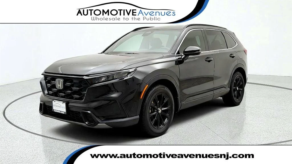 Used 2025 Crystal Black Pearl Honda Sport AWD image 1