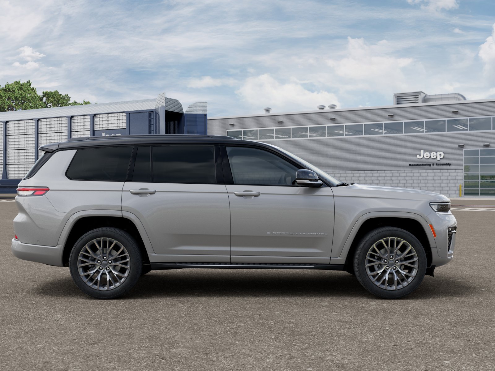 New 2026 Silver Zynith Exterior Paint Jeep Summit image 12