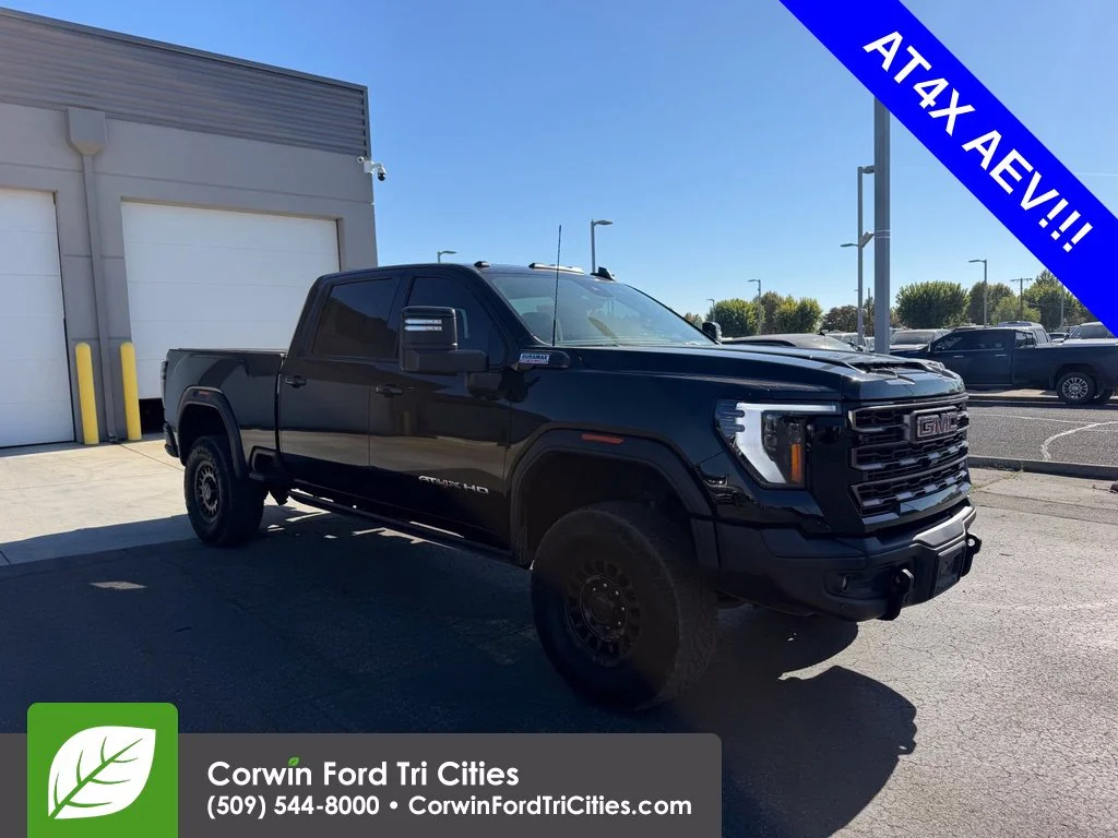 Used 2024 Black GMC AT4X image 1