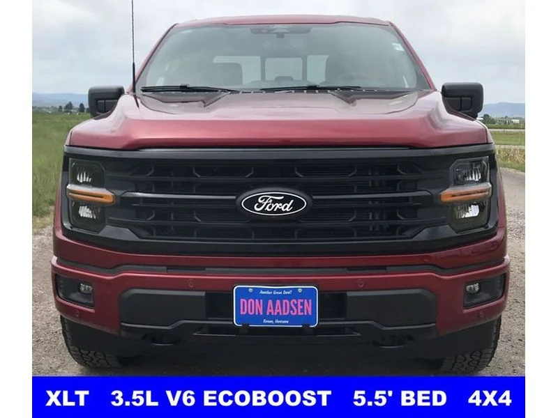 New 2026 Ruby Red Metallic Tinted Clearcoat Ford XLT image 2