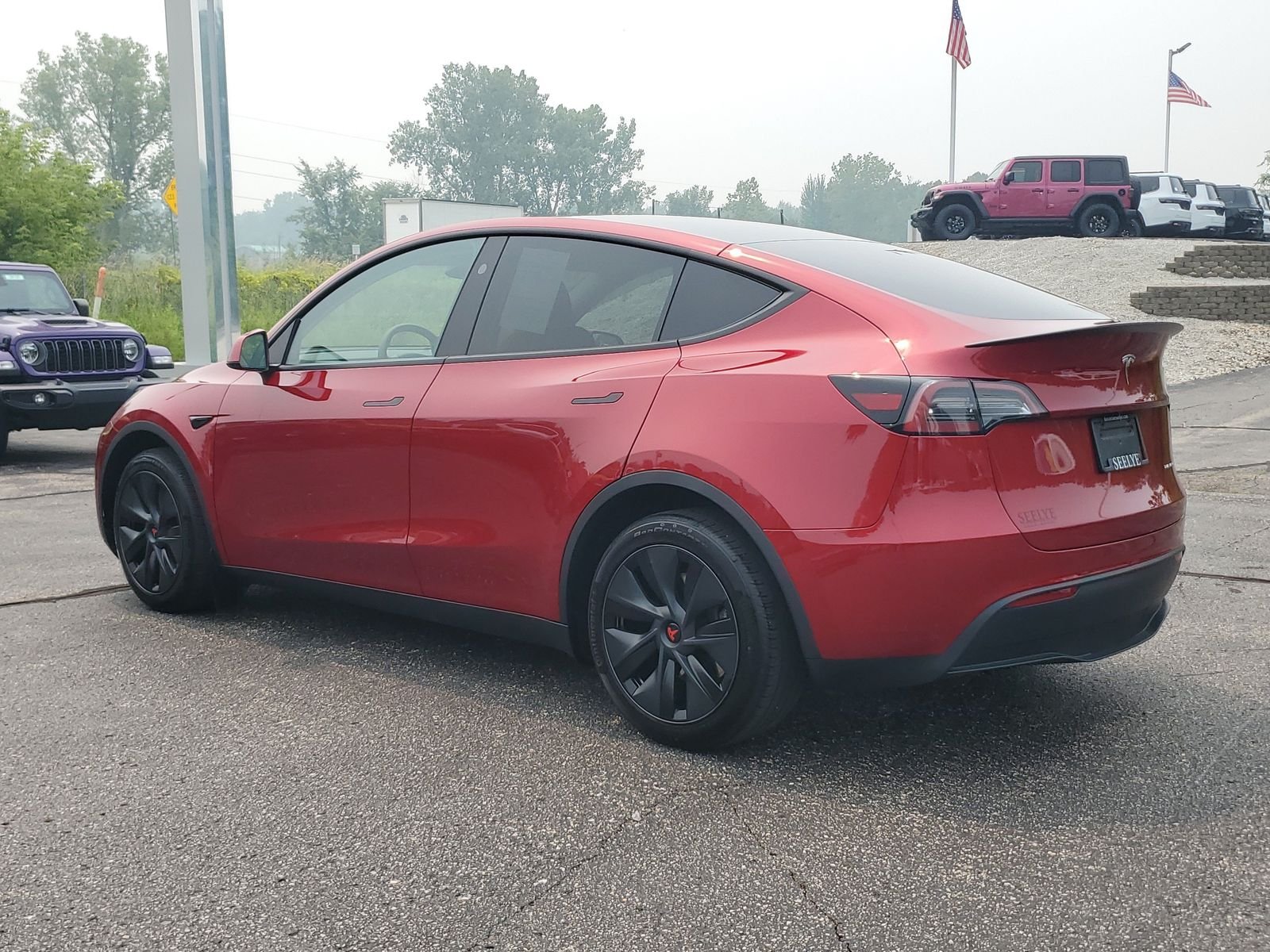 Used 2024 Red Tesla Long Range image 3