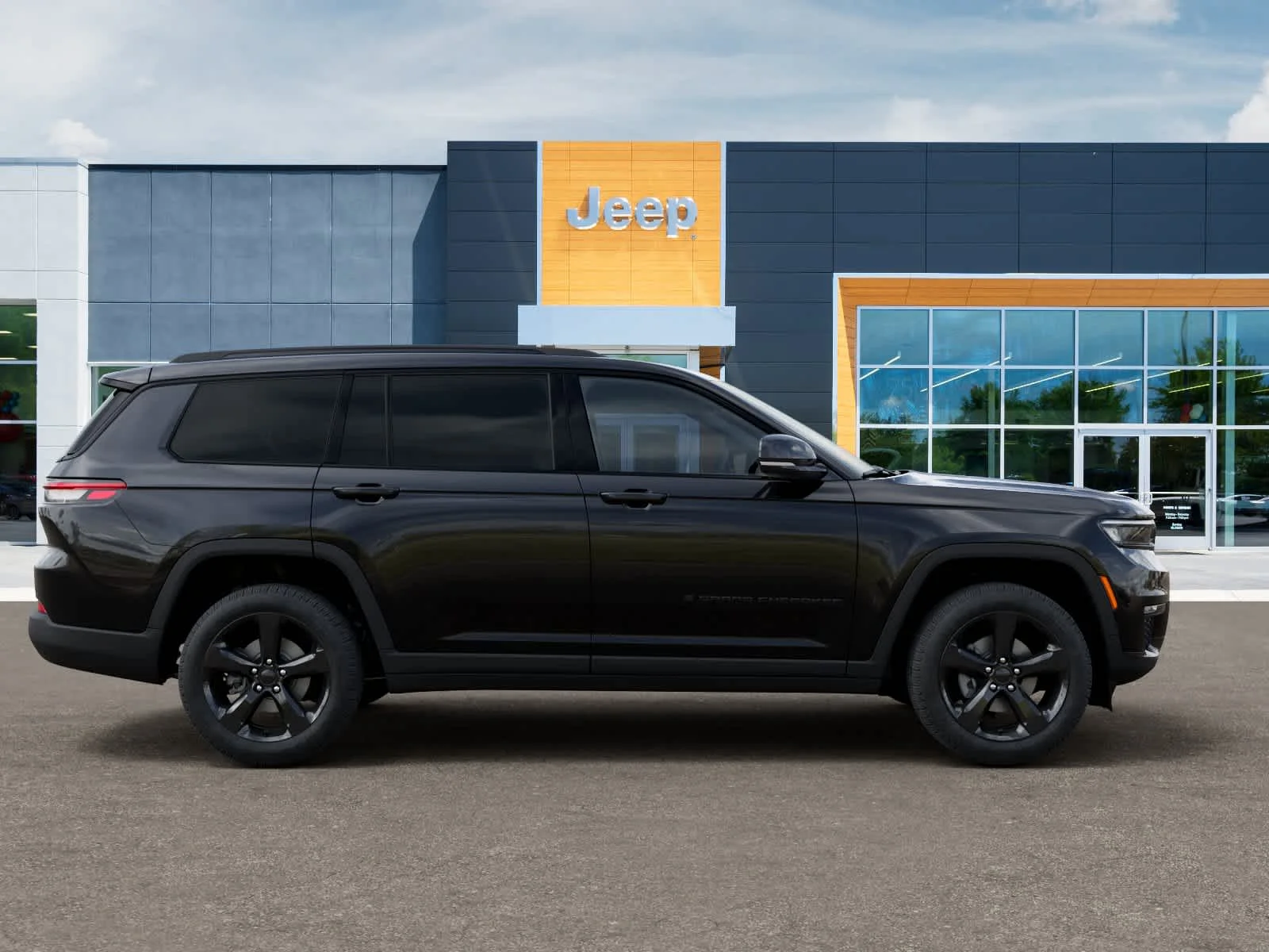 New 2025 Diamond Black Crystal Pearl-Coat Exterior Paint Jeep Limited image 21