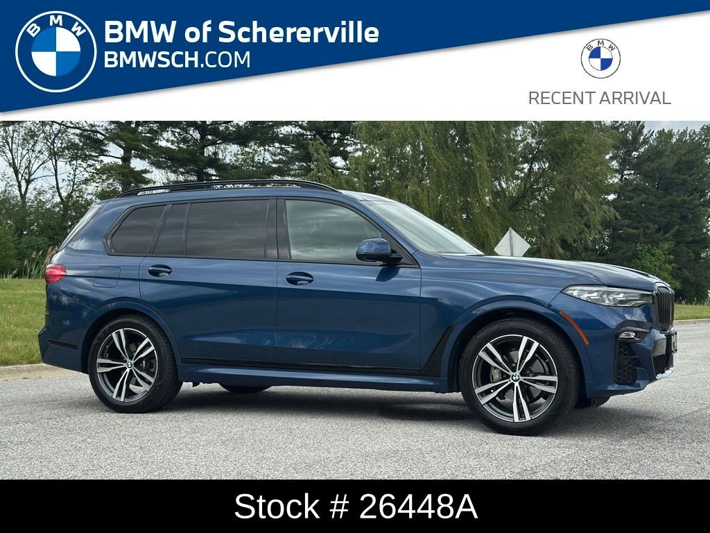 Used 2022 Phytonic Blue Metallic BMW xDrive40i image 1