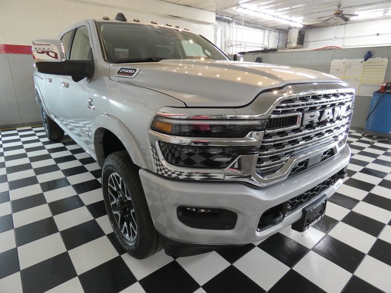 New 2026 Silver-Zynith Exterior Paint RAM Longhorn Mega Cab 6