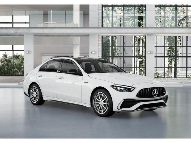 New 2026 Polar White Mercedes-Benz AMG® C 43 4MATIC® Sedan image 11