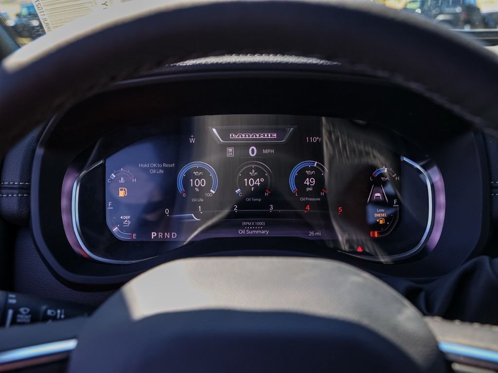 New 2026 Granite Crystal Metallic Clear-Coat Exterior Paint RAM Laramie image 26