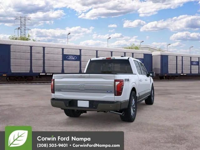 New 2026 White Metallic Ford King Ranch image 2