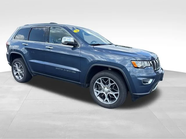 Used 2021 Blue Jeep Limited image 7
