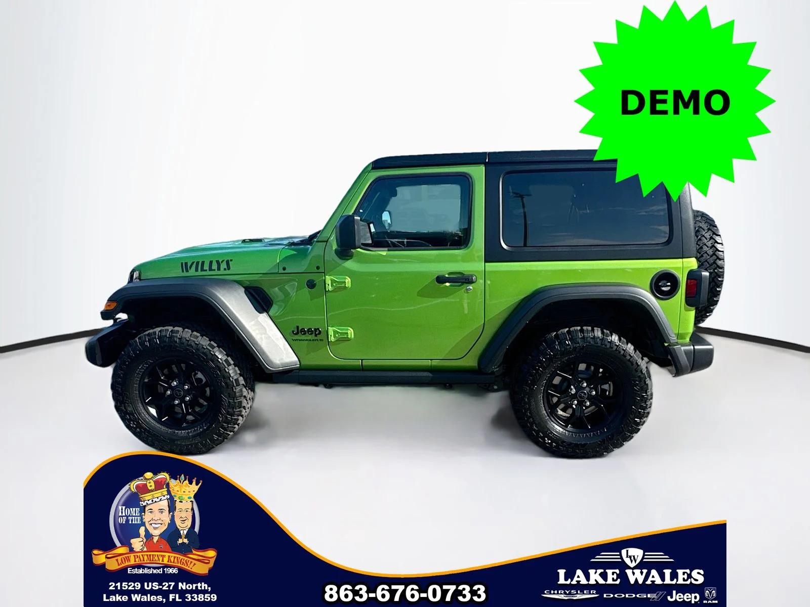 New 2026 Mojito Clear-Coat Exterior Paint Jeep Willys image 3