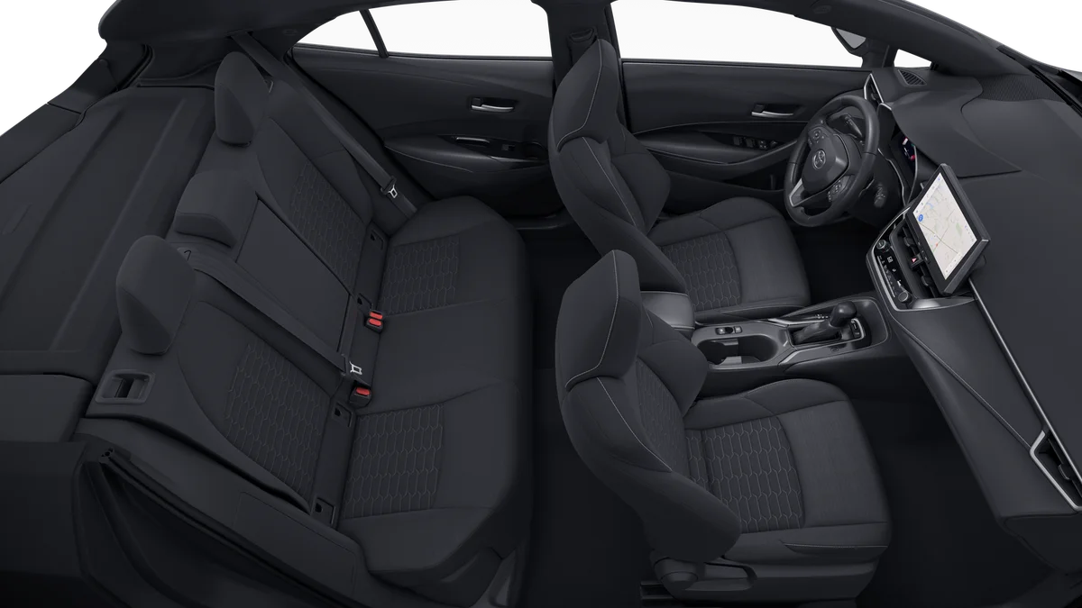 New 2027 Finish Line Red with Black roof Toyota SE image 22