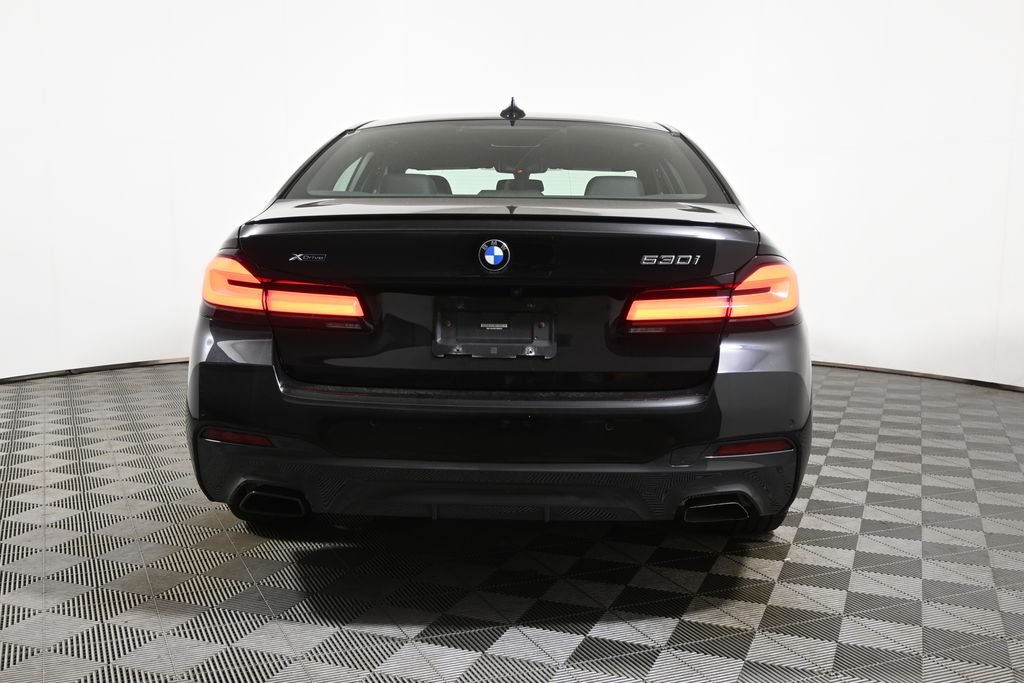 Certified Used 2023 Black Sapphire Metallic BMW 530i xDrive image 10