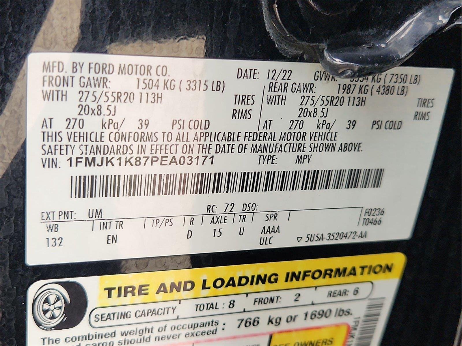 2023 Ford Expedition photo 35 of 36