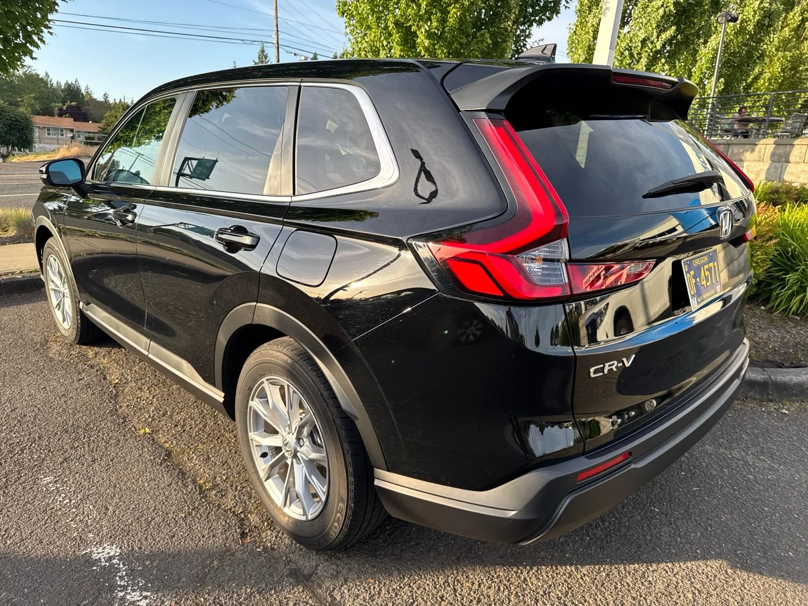 Used 2025 Crystal Black Pearl Honda EX image 6