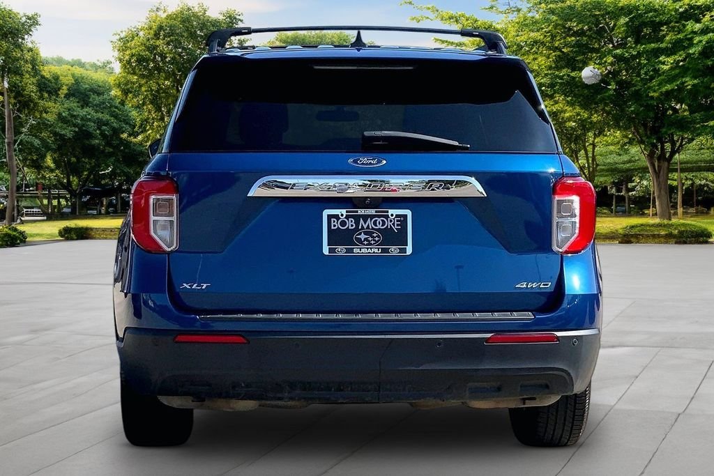 Used 2021 Blue Ford XLT image 5