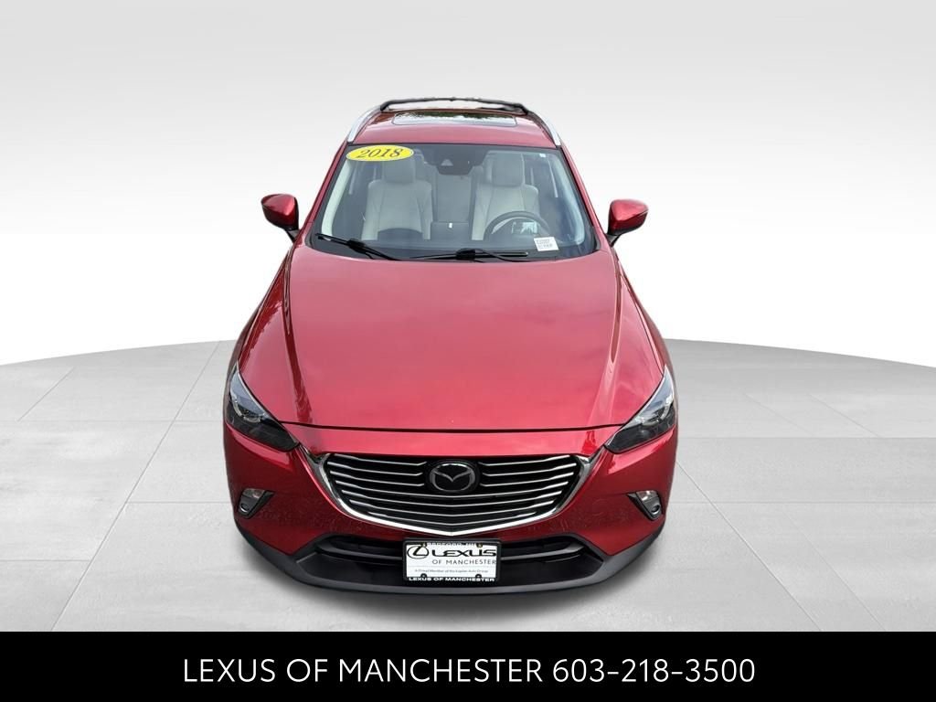 Used 2018 Mazda CX-3 Grand Touring with VIN JM1DKFD73J0300557 for sale in Bedford, NH