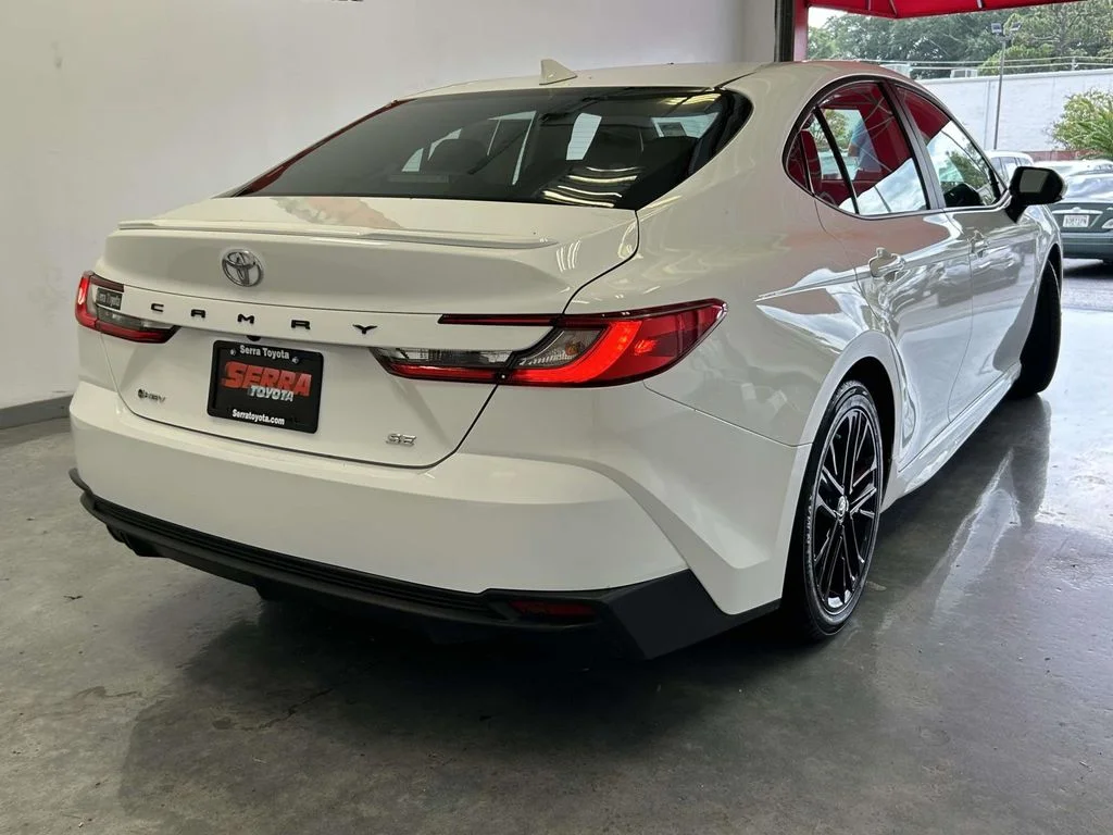 Used 2025 White Toyota SE image 3