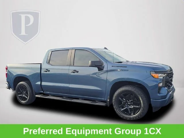 Used 2024 Lakeshore Blue Metallic Chevrolet Custom image 2