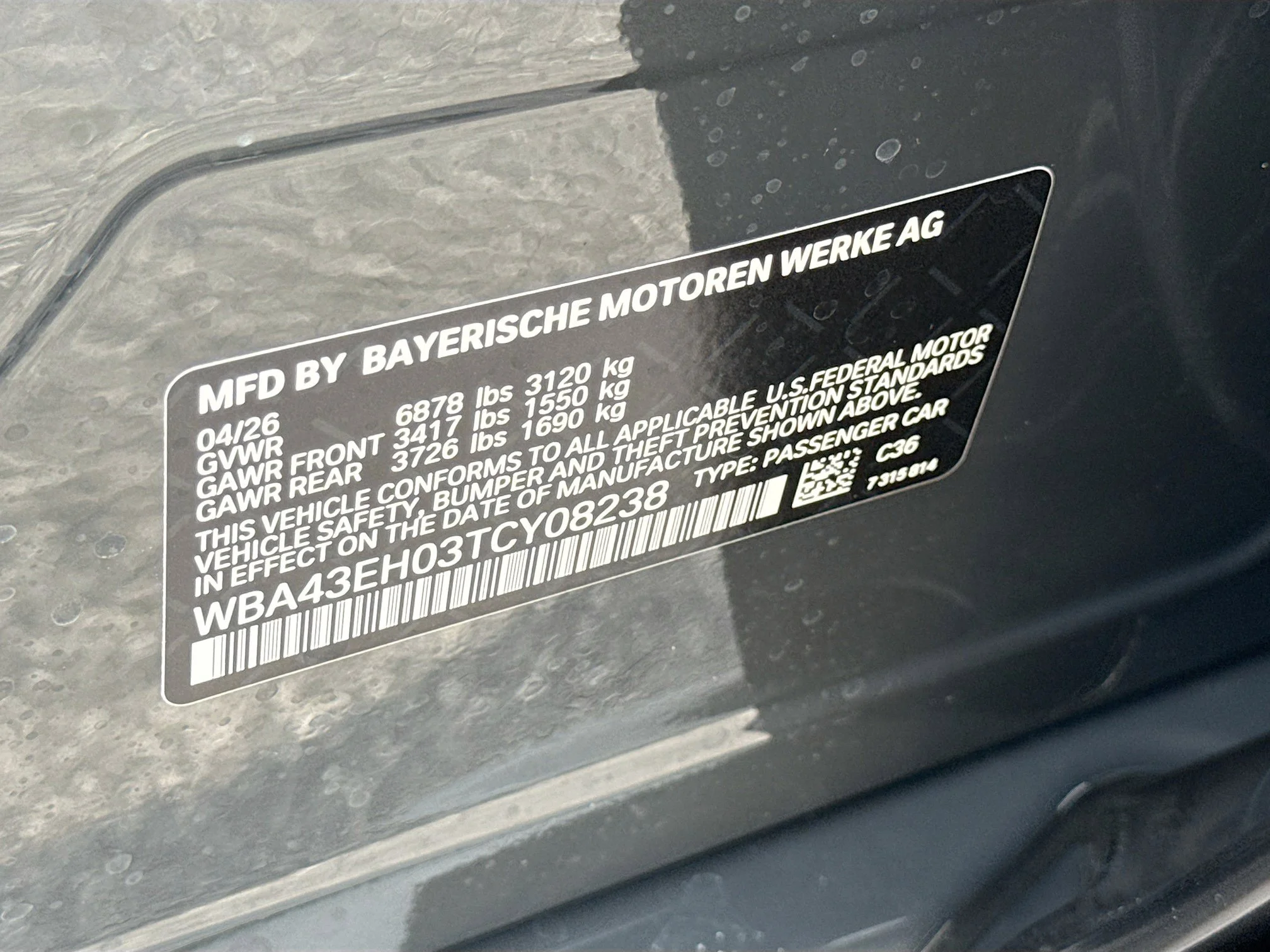 New 2026 Dravit Grey Metallic BMW 750e xDrive image 42