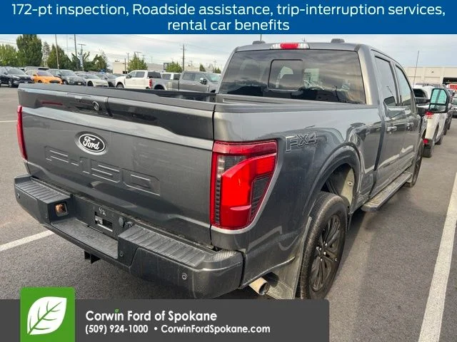 Used 2024 Carbonized Gray Metallic Ford XLT image 4