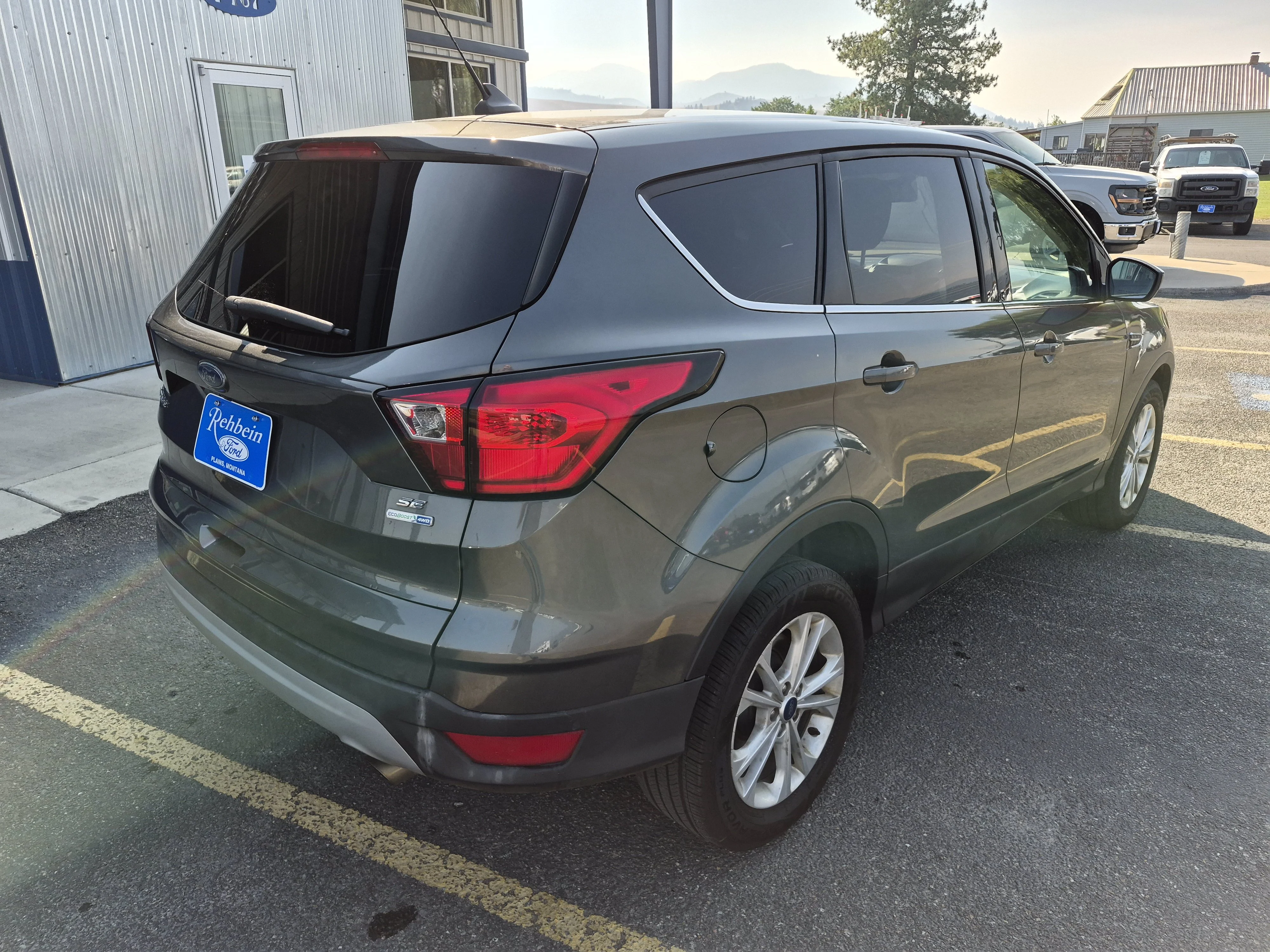 Used 2019 Dark Gray Ford SE image 12