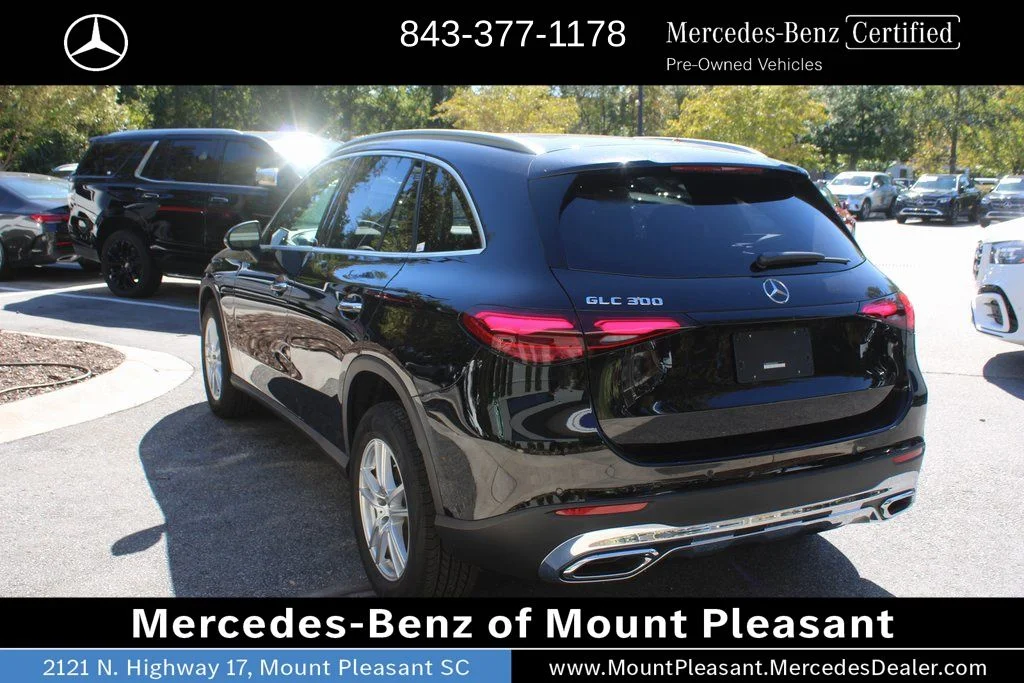 Certified Used 2025 Black Mercedes-Benz GLC 300 image 13