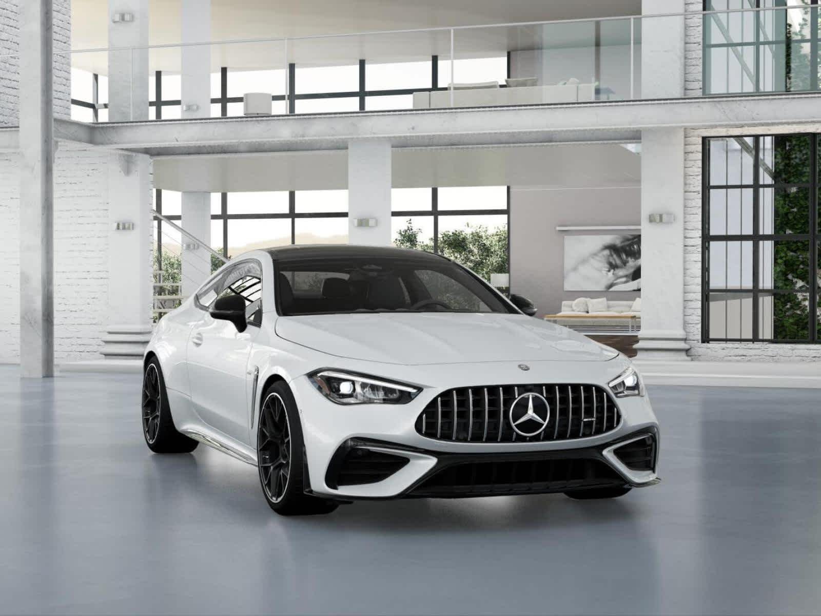 New 2026 MANUFAKTUR Moonlight White Metallic Mercedes-Benz AMG® CLE 53 image 8