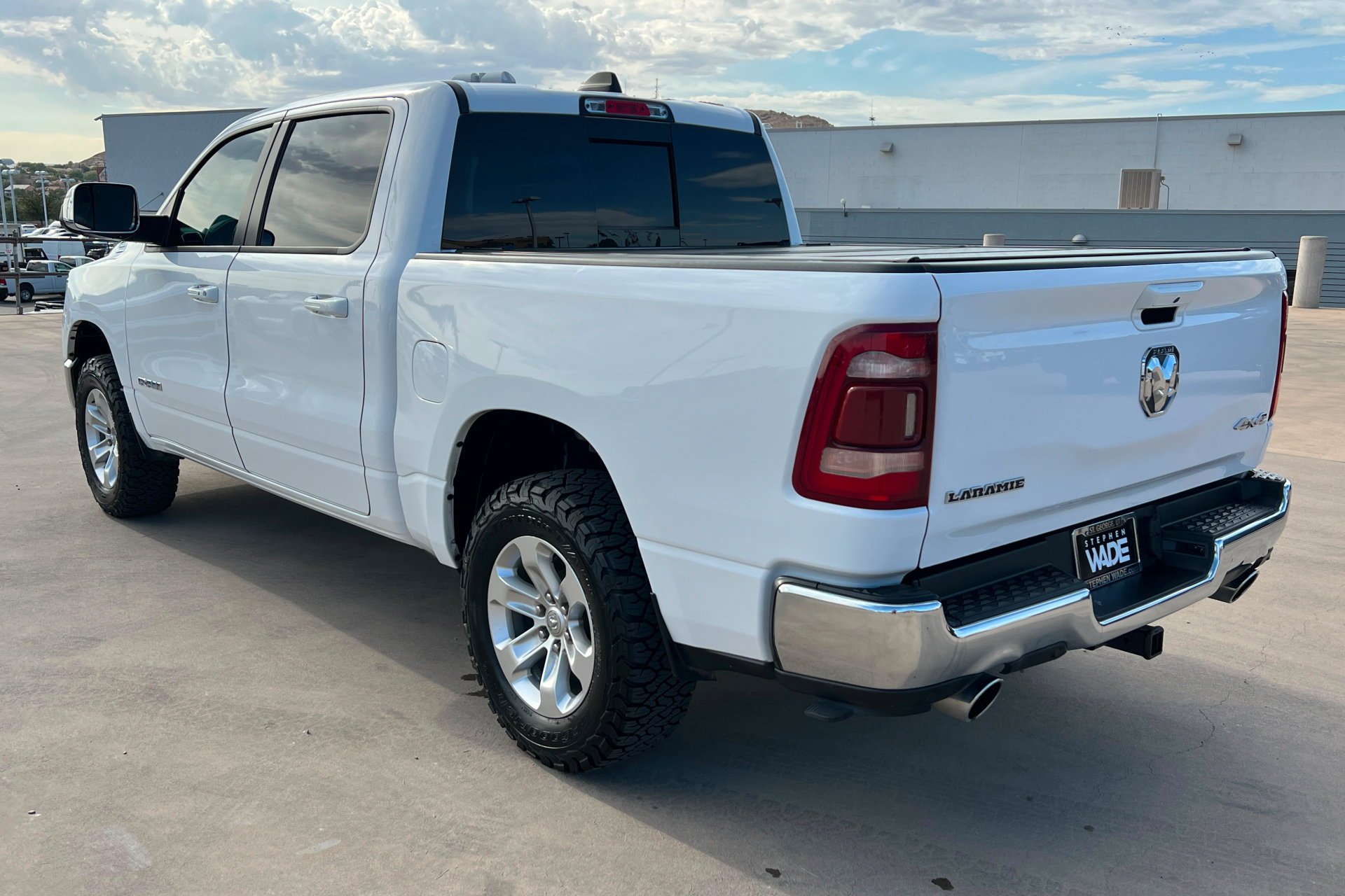 Certified Used 2023 Bright White Clearcoat Ram Laramie image 3