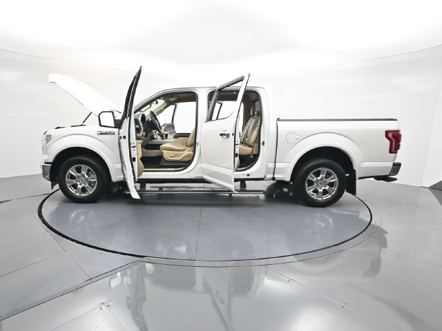 Used 2017 White Platinum Clearcoat Metallic Ford Lariat image 51