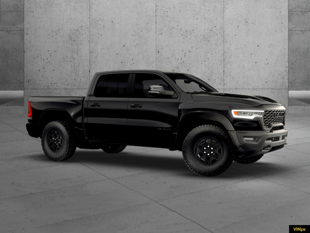 New 2026 Diamond Black Crystal Pearl-Coat Exterior Paint RAM RHO image 9