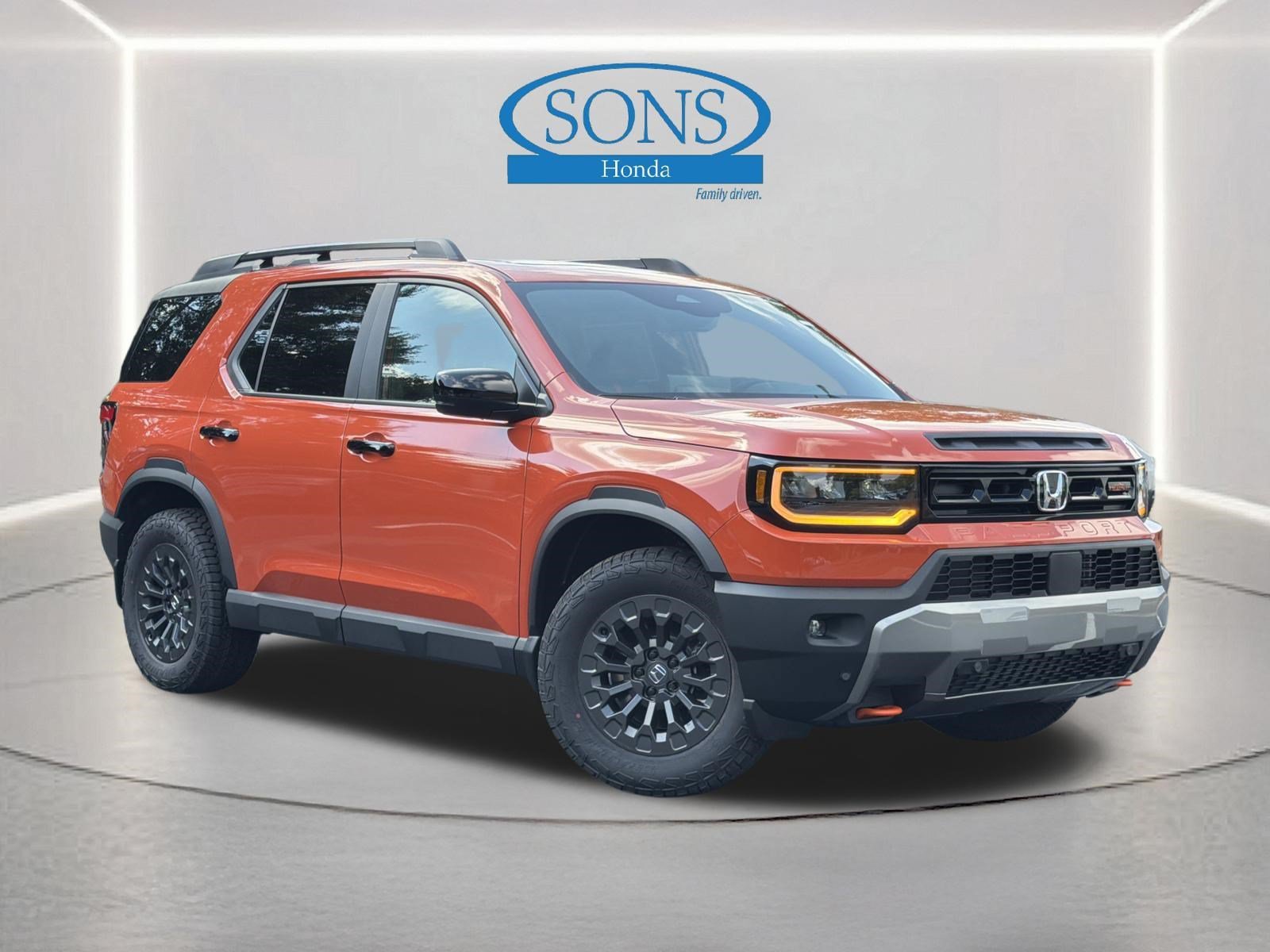 New 2026 Sunset Orange Honda TrailSport image 2