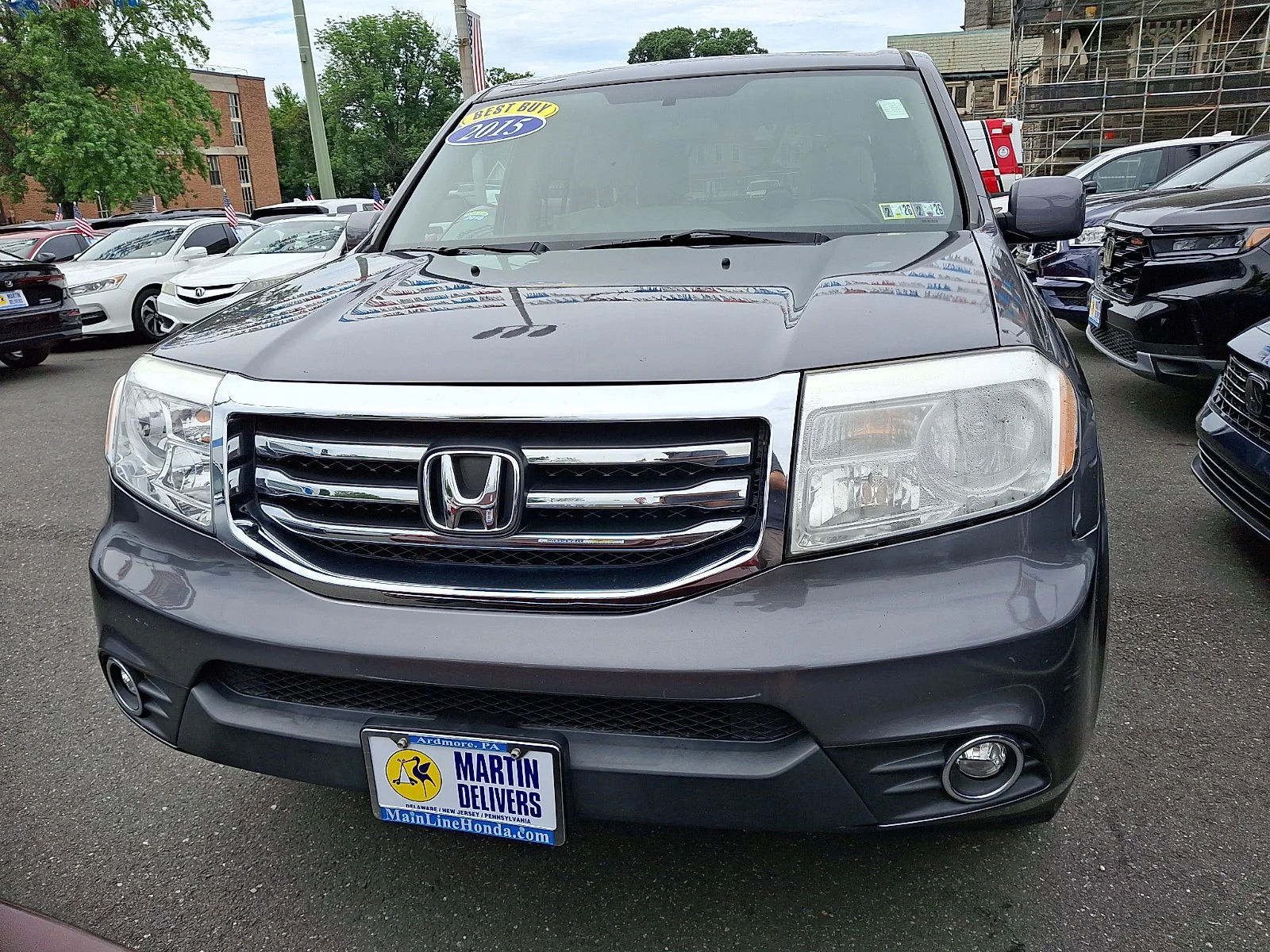 Used 2015 Honda Pilot SE with VIN 5FNYF4H30FB072723 for sale in Ardmore, PA