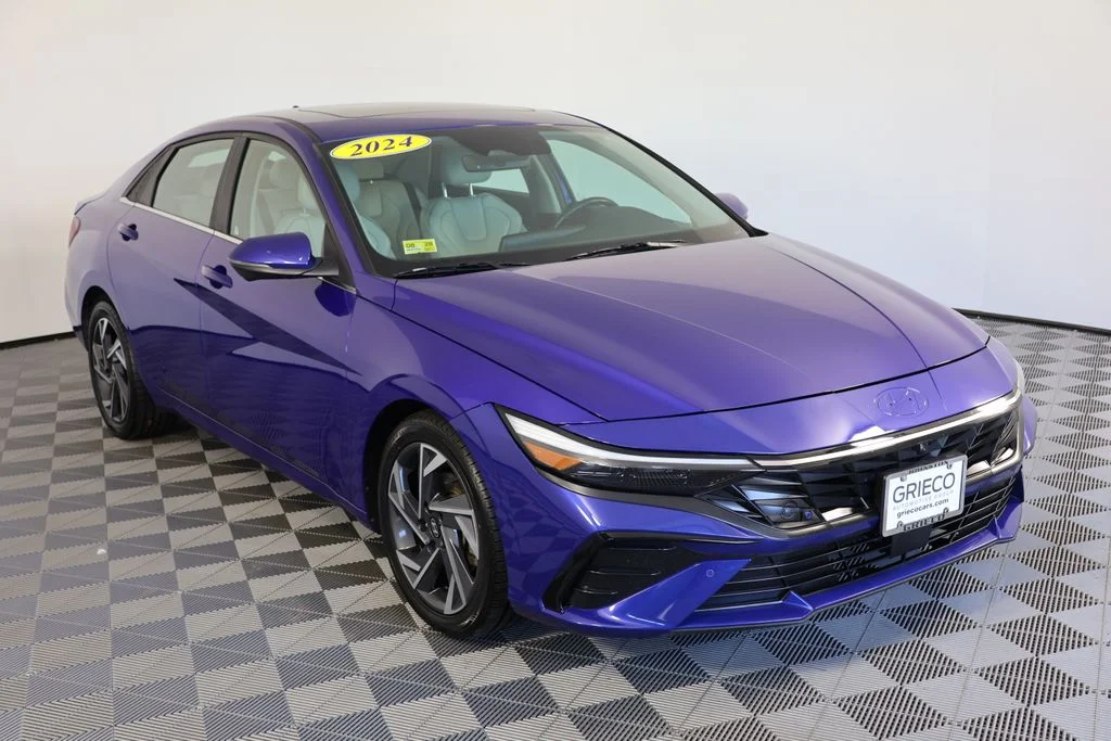 Used 2024 Blue Hyundai Limited image 1